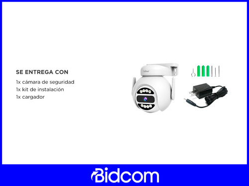Cámara De Seguridad Srihome 4mp Impermeable Visión Nocturna