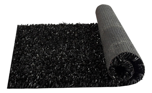 Tapete De Grama Sintética Preta 2x1,5 (3m²) - 12mm Cor Azul