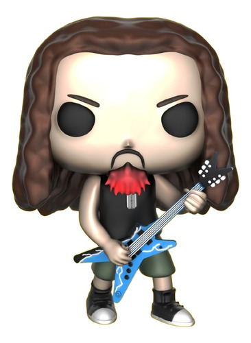 Funko Personalizado Dimebag Darell  De Pantera Con Caja