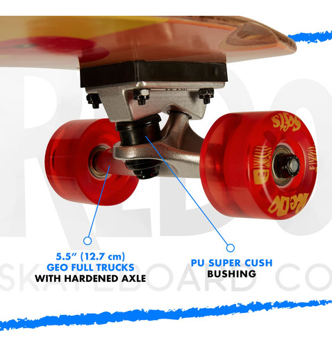 Redo Skateboard Co. Redo Patineta Completa Zodiac Premium