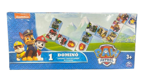 Juego Domino Paw Patrol En Caja 30 Piezas Cod 1608          