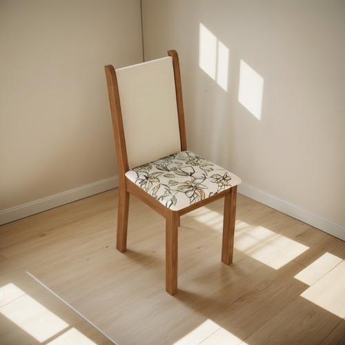 Kit 6 Sillas De Comedor 4291 Madesa Mcl Beige