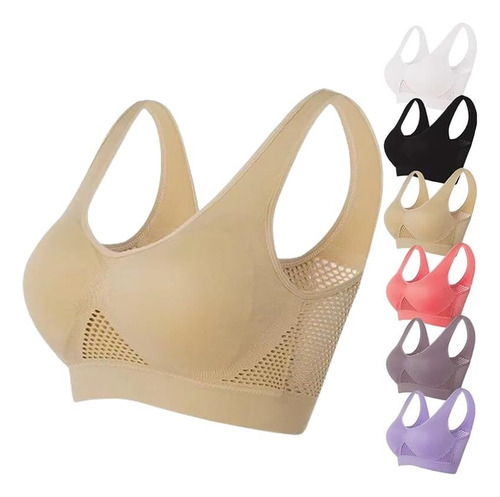 Breathable Cool Liftup Air Bra, 2024 New Large Size Air Bra