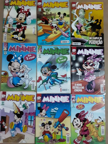T10 A52 Lote 9 Gibis Disney Minnie + Brinde
