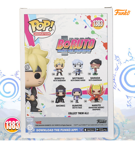 Funko Pop Boruto Chakra Blade #1383 Naruto Next Generations