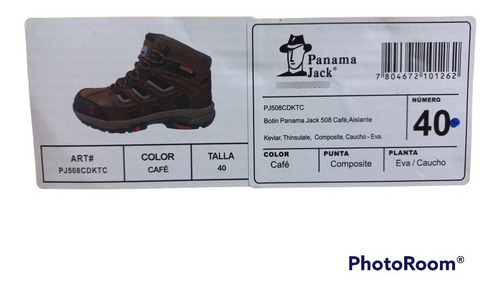 Imagen 2 de 4 de Bototo Panama Jack Pj508