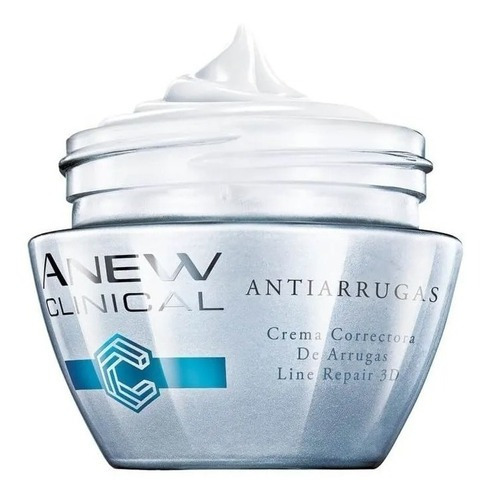 Crema Correctora De Arrugas Line Repair 3d Anew Avon Momento de aplicación Día/Noche Tipo de piel Todo tipo de piel