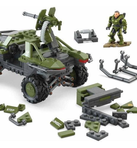 Mega Construx Halo, Warthog Del Fleetcom 462 Halo