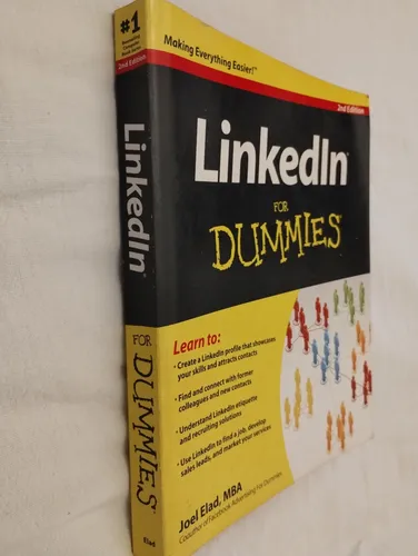 Libro De Linkedin For Dummies En Ingles Joel Elad (Usado)