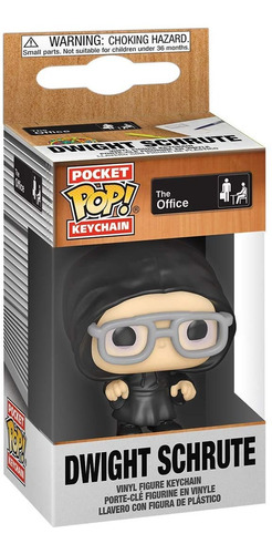 ¡funko Pocket Pop! Llavero: The Office: Dwight Como El Señor