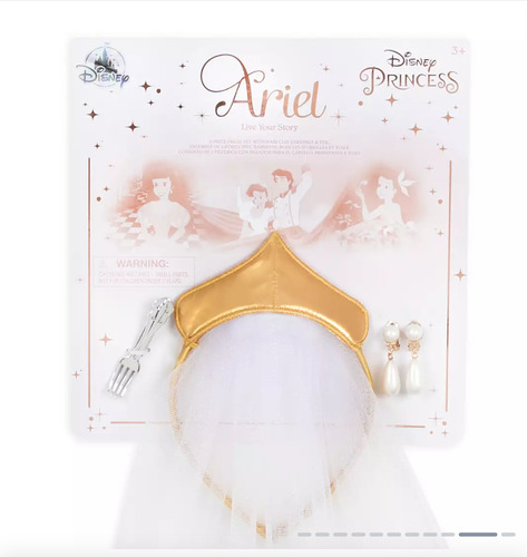 Disfraz Disney Princesas Ariel La Sirenita 3 En 1 Disney