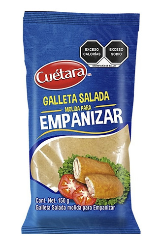 Empanizador De Galleta Molida 150g  Caja Con 12 Piezas