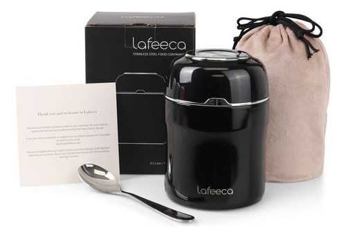 Lafeeca Thermos Food Jar Vacuum Caja De Almuerzo G9sdy