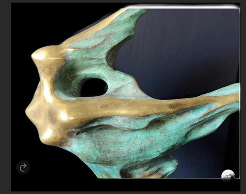 Domenico Calabrone , Modernista , 56x44x12cm Bronze .b8 (Usado)