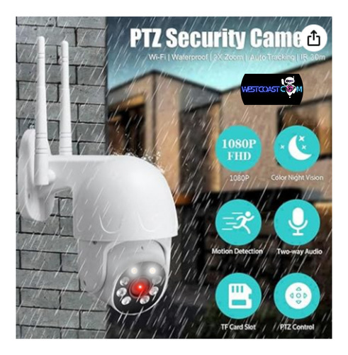 Kit De Seguridad Wifi Camaras Y Sensor Apertura Y Humo App Blanco