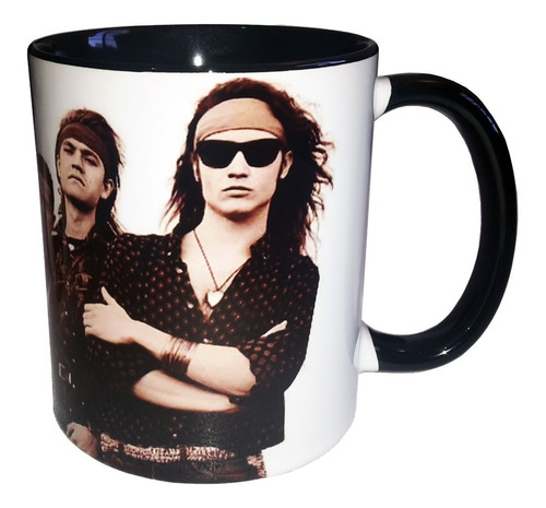 Taza  Rock Héroes Del Silencio. Enrique Bunbury.