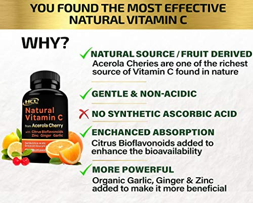 Vitamina C Natural De La Cereza De Acerola Orgánica - Xqvwx