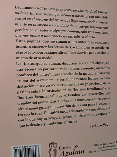 Las Intervenciones Del Analista - Isidoro Vegh - -lv