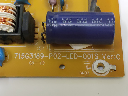 Placa Fonte Monitor Acer P166hql 715g3189-p02-led-001s Ver:c (Usado)