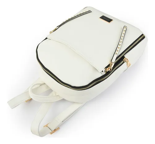 Mairi Mochila Mediana Blanco Cuotas sin inter s