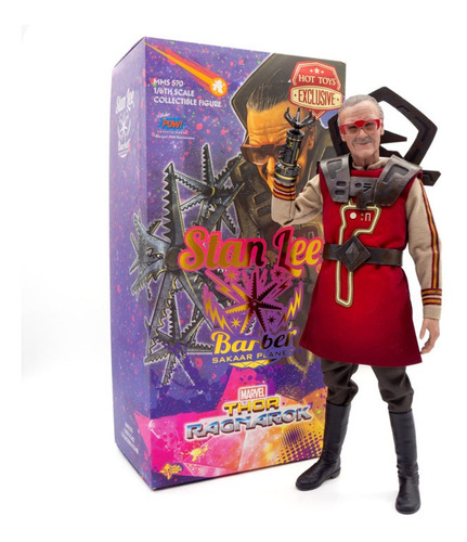 Stan Lee Hot Toys 1/6 Thor Ragnarok Exclusivo Toy Fair 2020 