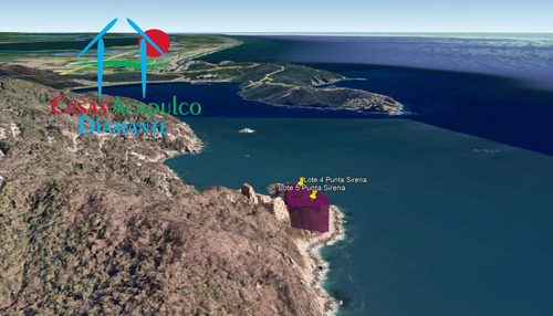 Cad Punta Sirena Lotes 4 Y 5. Dos Lotes Unidos Con Uso De Suelo Residencial Y Turístico Hotelero