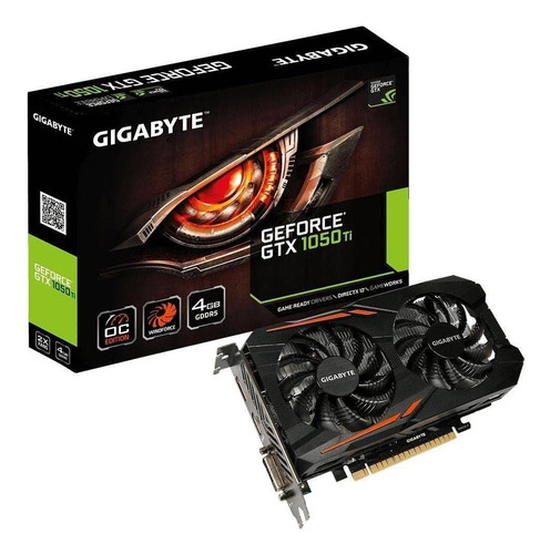 Tarjeta De Gráficos Gigabyte - Geforce Gtx 1050 Ti, Oc 4gb G