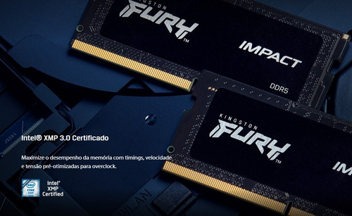 Memória Notebook 32gb Ddr5 Kingston Fury Impact 4800mhz