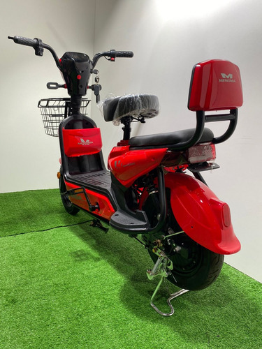 Imagen 5 de 9 de Bicicleta Electrica Pegaso Bike 350w 48v Roja Bicimoto Elect