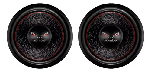 Kit Bomber 15 Pol Subwoofer Bicho Papão 600w Bobina 4+4 Ohms
