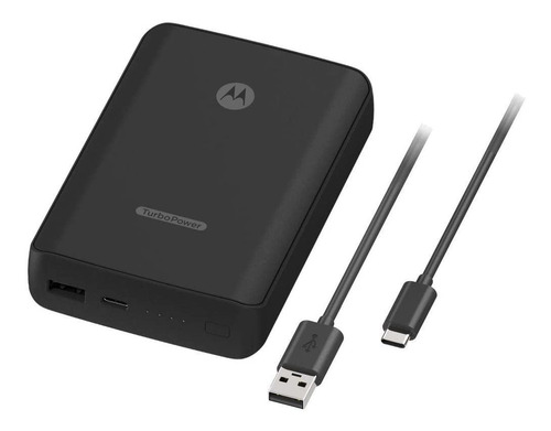 Motorola Turbopower - Cargador Portátil De 10.000 Mah Con 18