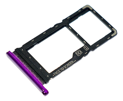 Bandeja Charola De Sim Para Moto G8 Play Xt2015 Morado Refa