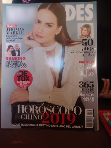 Altair Jarabo En Revista Vanidadesfeb. 2019 Jennifer Aniston