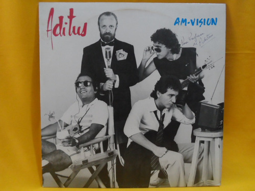 Disco Lp Vinil Aditus Am-vision Con Firma En Portada