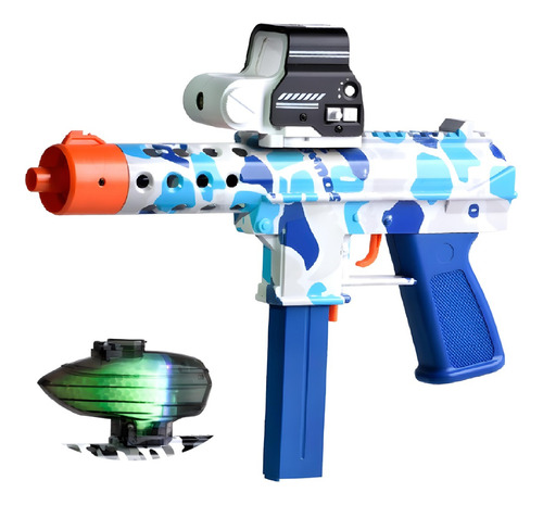 Rifle Automático Hidrogel Tec-9 Accesorios Brilla Obscuridad