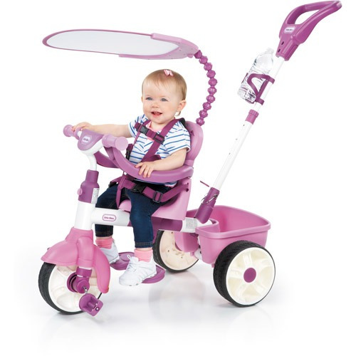 Little Tikes 4-en-1 Basic Edition Trike Rosa