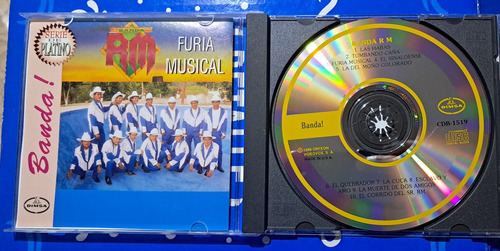 Banda Rm Cd Furia Musical (Usado)