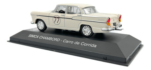 Miniatura Simca Chambord Carro De Corrida Edição 68