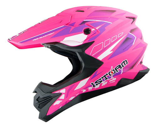 1storm Casco De Motocross Para Adultos, Casco De Bicicleta D