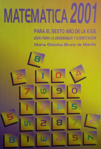 Matematica 2001 6º Grado