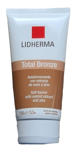 Lidherma Autobronceante Total Bronze Bronceado Natural