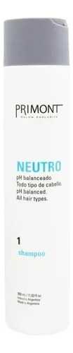 Shampoo Neutro Primont Ph Balanceado