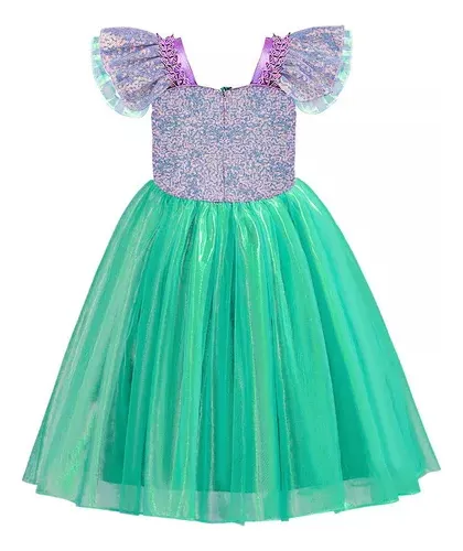 Vestido de la sirenita mercado libre sale