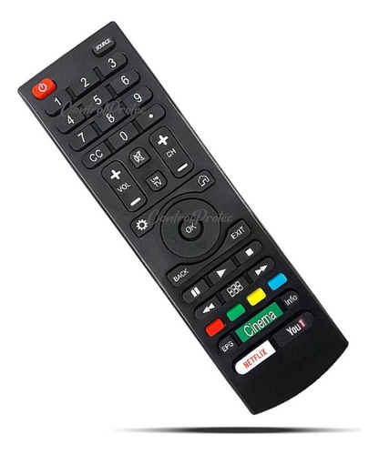 Control Remoto Para Sharp En2c28s Smart Tv Netflix Youtube!