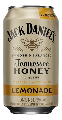 Bebida Jack Daniels Honey Limonade 473ml
