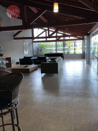 Chácara Com 4 Dormitórios À Venda, 2500 M² Por R$ 1.600.000,00 - Condomínio Estância Beira Rio - Jardinópolis/sp - Ch0106