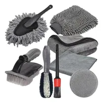 Comprar Kit Detallado Automotriz Lavado Limpieza Juego 8 Piezas