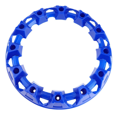 Generic Atv Rueda Llanta Cubierta Azul 10 Pulgadas