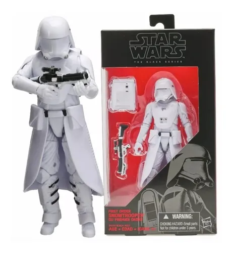 2 peças de xadrez Star Wars Snowtrooper (peão preto) e