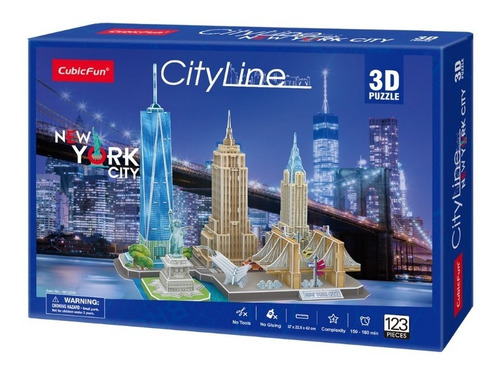 Puzzle 3d | Arquitectura De La Ciudad De New York